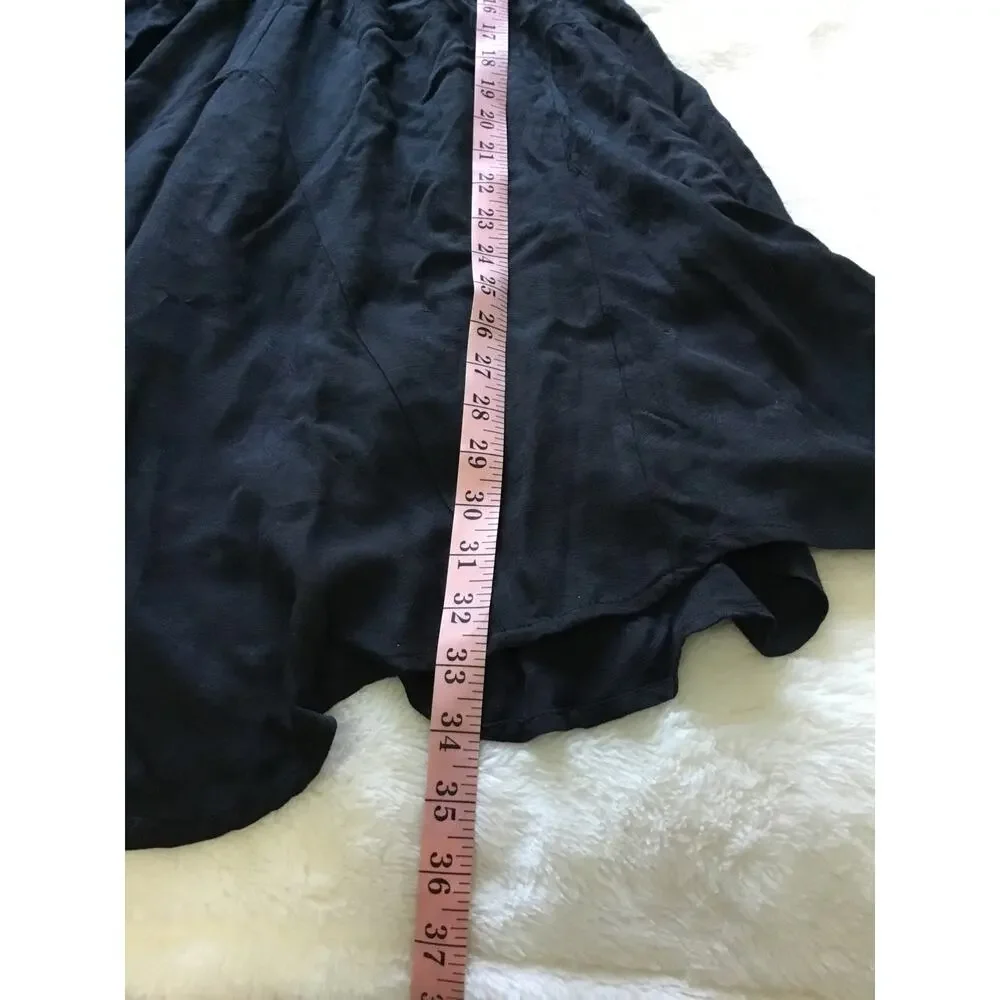 Free People Black Crochet Sleeveless Mini Dress - Picture 8 of 10